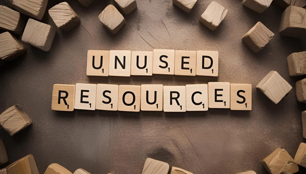 Unused resources blog