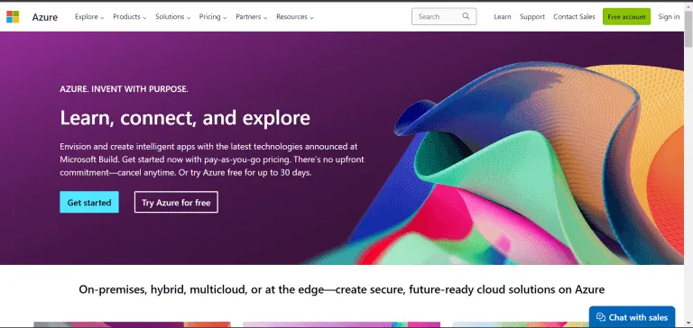 aws vs azure vs gcp azure screen